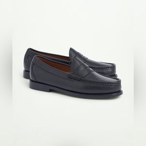 Brooks Brothers Westport Black Penny Loafer Size 9.5